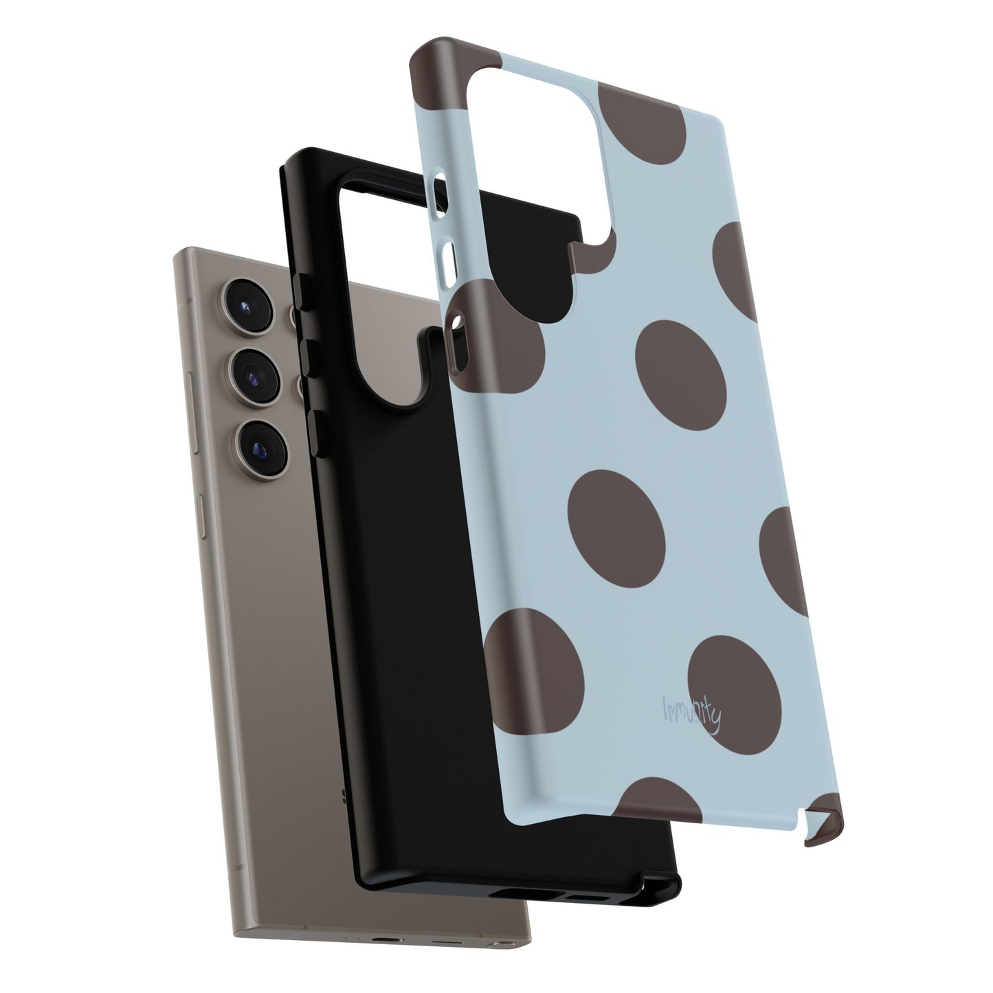 Brown Polka Dot Phone Case