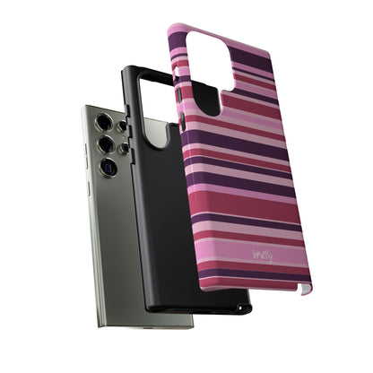 Pink Stripes Phone Case