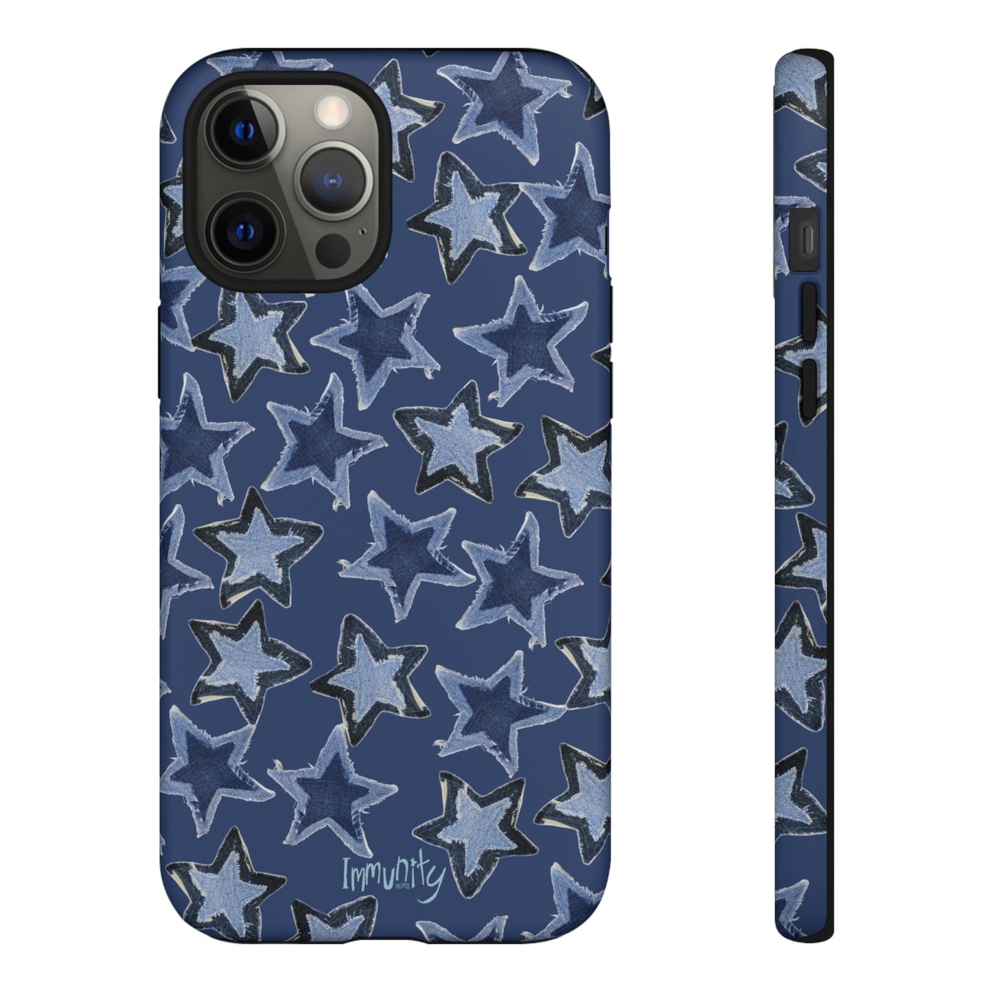 Denim Star Phone Case