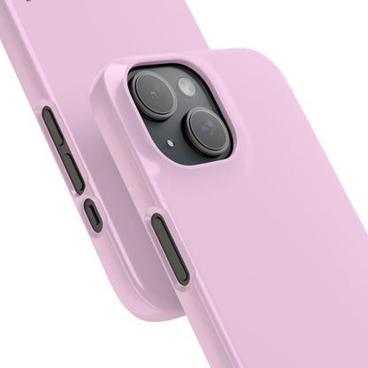 Initial (Pink) Snap Phone Case