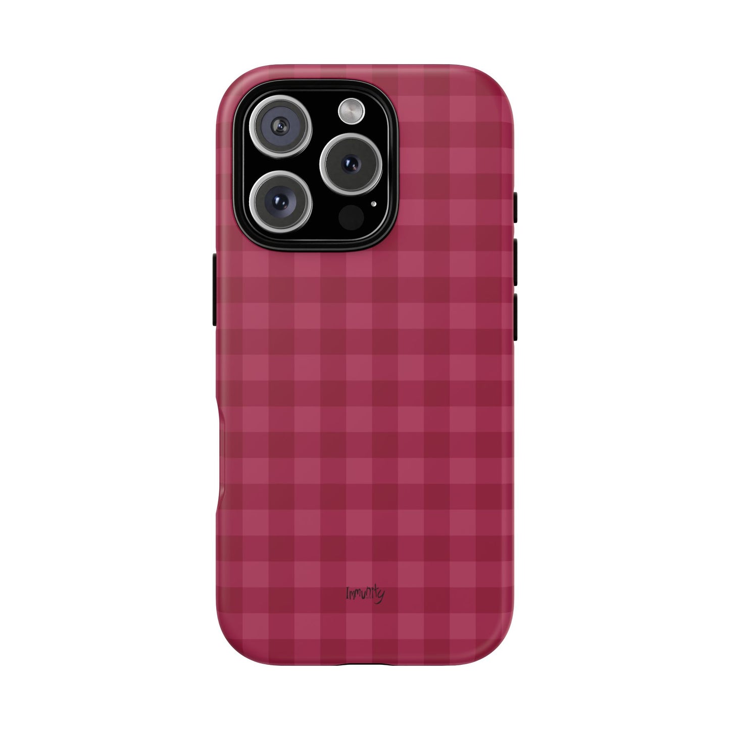 Pomegranate Gingam Phone Case
