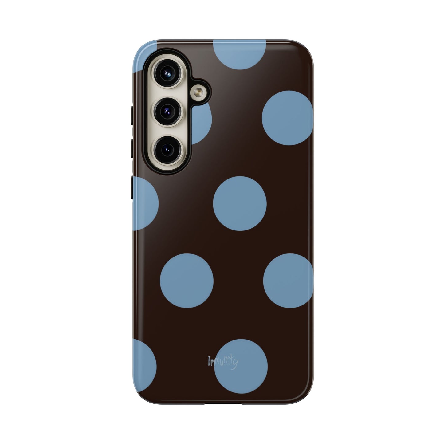 Big Blue Polka Dot Phone Case
