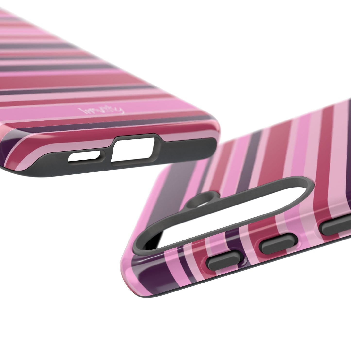 Pink Stripes Phone Case