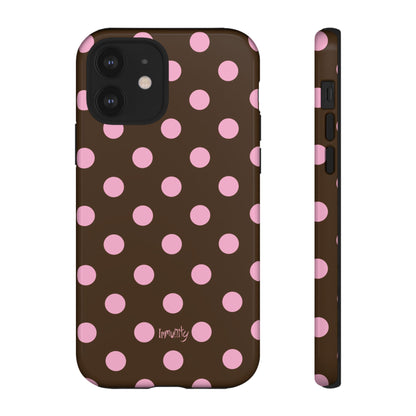Pink Polka Dot Phone Case