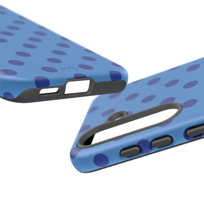 Blue Polka Dot Phone Case