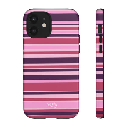 Pink Stripes Phone Case
