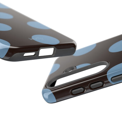 Big Blue Polka Dot Phone Case