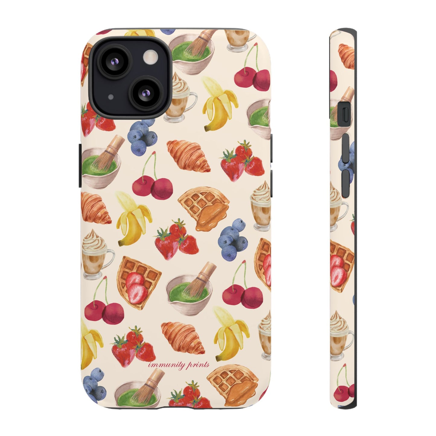 Breakfast in Bed Phone Case